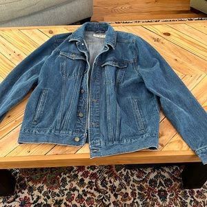 Line of trade denim jacket